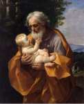 Reni Guido St Joseph with Infant Christ in his Arm - Hermitage